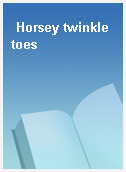 Horsey twinkle toes