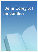 John Corey 6:The panther