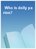 Who is dolly parton?