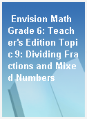 Envision Math Grade 6: Teacher