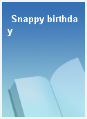Snappy birthday