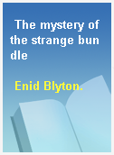 The mystery of the strange bundle