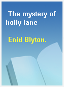 The mystery of holly lane