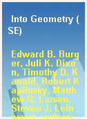 Into Geometry (SE)