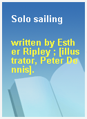 Solo sailing