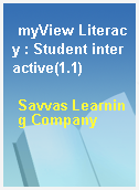 myView Literacy : Student interactive(1.1)