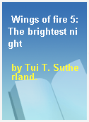 Wings of fire 5:The brightest night