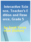 Interactive Science, Teacher