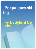 Peppa goes skiing