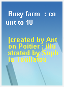 Busy farm  : count to 10