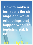 How to make a tornado  : the strange and wonderful things that happen when scientists break free
