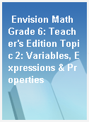 Envision Math Grade 6: Teacher