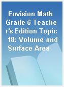 Envision Math Grade 6 Teacher
